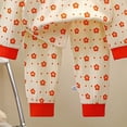 thumbnail image 4 of TOWED22 Toddler Baby Boy Clothes 6 12 18 24 Months 2T 3T 4T 5T 6T Outfits Print Sweatshirt Pullovers Pants Set Fall Winter Size:3-4 Y,Color:Red, 4 of 6