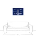thumbnail image 3 of Creative Products Recording Studio Sign 20x30 Canvas Wall Art, 3 of 5