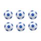 thumbnail image 3 of 6 balones de fútbol de mesa, mini balones de fútbol pequeños de 32 mm, para recreación, juego de mesa, repuestos, accesorios de futbolín., 3 of 8