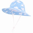 thumbnail image 5 of Jamicy Sun Protection Hat for Kids Summer Outdoor Bucket Hat UPF 50+ Wide Brim Toddler Sun Hat Beach for Boys & Girls, 5 of 6