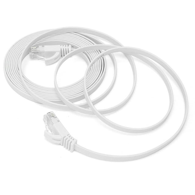 Cable Gigabit Ethernet de 10 Gbps, 600 MHz, Par Trenzado de 8 Núcleos, RJ45 Chapado en Oro para enrutador, PC, Caja de Televisis, Revestimiento Exterior de Pvc Respetuoso Con el