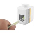 thumbnail image 3 of Wall Mounted Toothpaste Dispenser Squeezer Automatic Toothpaste Holder Bathroom(White ), 3 of 4