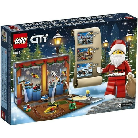 LEGO City: Advent Calendar (2018 Edition) - 313 Piece Building Kit [LEGO, #60201, Ages 5-12]