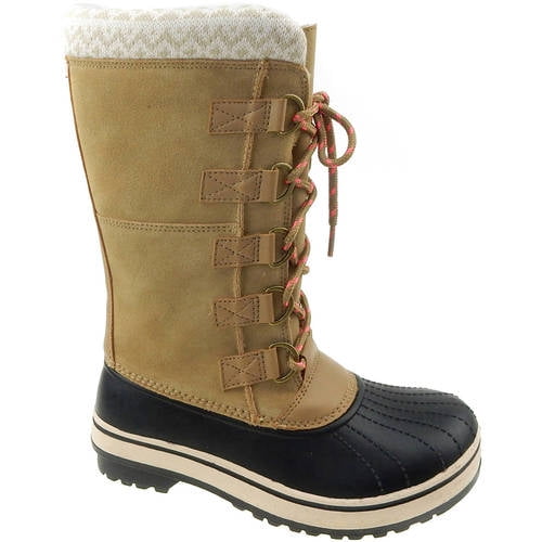 Tall Lace Up Winter Boot 