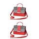 thumbnail image 2 of Jumpingount Bolso de hombro de cuero de PU de moda para mujer - Bolso de hombro de moda de bandolera de alta capacidad rojo 1 rojo 1 2Conjunto, 2 of 6