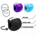 thumbnail image 4 of (black)3 Pack Silicone Masseter Chew Ball Facial Muscle Jaw And Neck Muscle Exercise Ball, 4 of 5