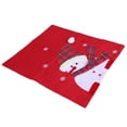 thumbnail image 3 of Funda navideña NikouMX para sillas de comedor con patrón de muñeco de nieve antideslizante, 3 of 8