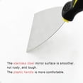 thumbnail image 4 of Wallpaper Scraper, Spackle Tools, Putty Knife Stainless Steel Paint Filling Tool Set for Floor and Wall. (6-inch), 4 of 5