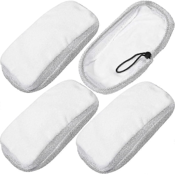 4-Piece Hard Floor Cleaning Pads Compatible with Morphy Richards 720020 70495 9-in-1 Steam Mop
