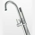 thumbnail image 5 of Caylin 1-Handle Freestanding Tub Faucet with Handshower in Chrome, 5 of 5