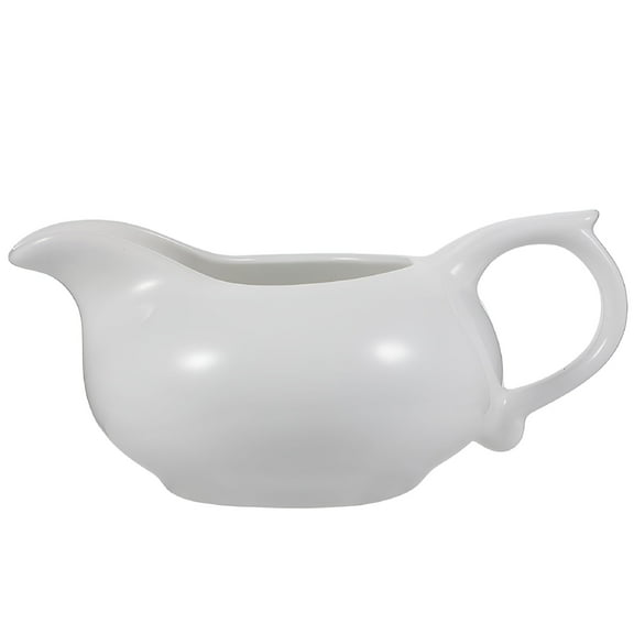 ACDANC Sauce Container Sauce Boat Ceramic Milk Sauce Cup Ceramic Gravy Boat Gravy Container