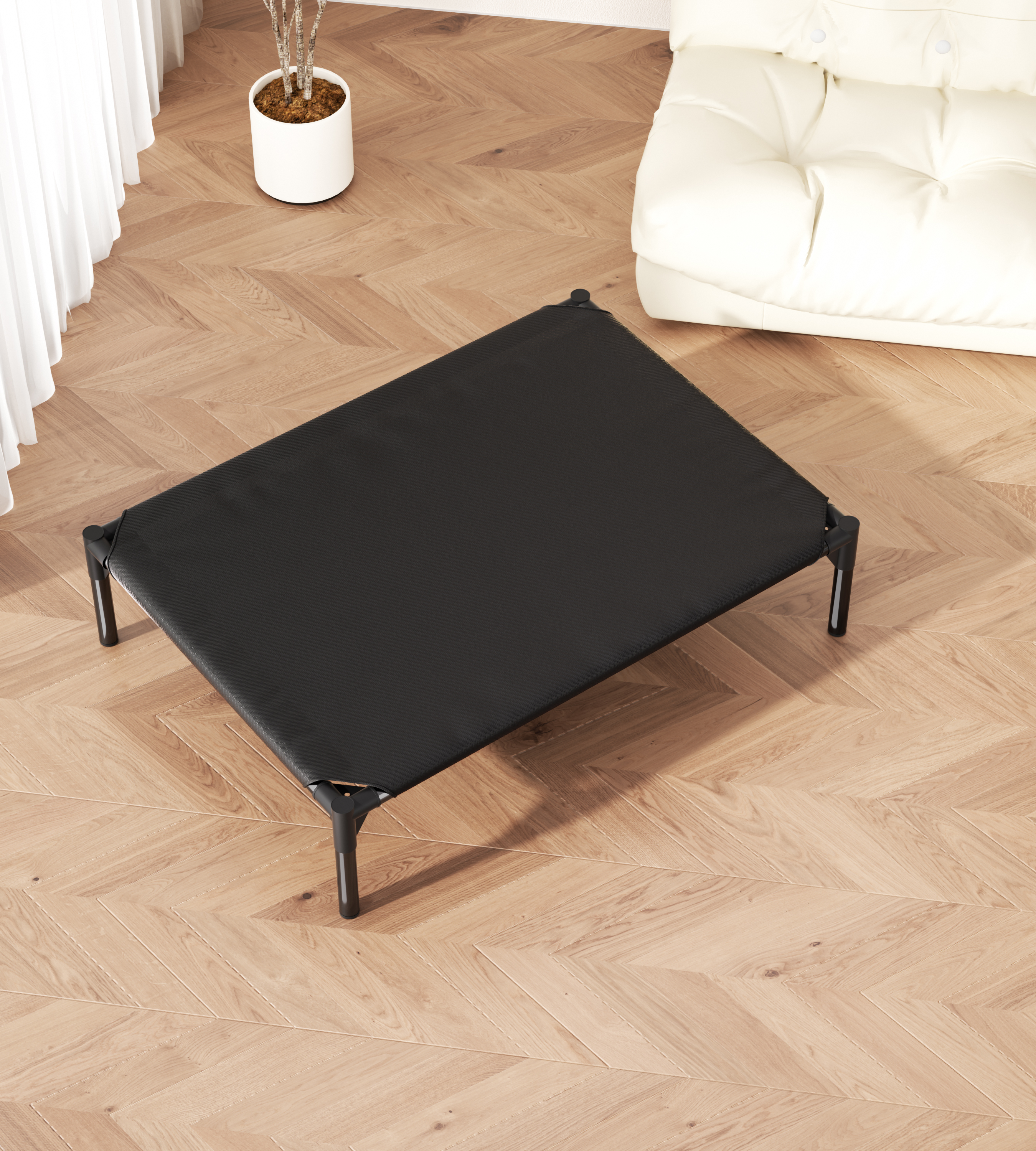 AsterOutdoor Elevated Dog Bed for Large Dogs photo 2