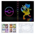 thumbnail image 2 of Trading Card Holder Card Album Binder, Protection Folder Book Collectible Card Album, 4-Pocket with 30-Pages 240-Trading Cards Capacity, Present for Children-AAB1, 2 of 5
