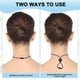 thumbnail image 4 of Uxcell 1-Pack Cuerdas para Llaves, Correa de Identificación Ajustable Morada con Broche Desmontable, 4 of 7
