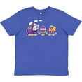 thumbnail image 3 of Inktastic Easter Bunny Rabbit Egg Train Youth T-Shirt, 3 of 5