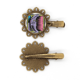 thumbnail image 1 of Tocado de horquilla de flor de metal vintage Purple Moon Stars Mexicon, 1 of 3