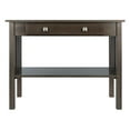 thumbnail image 4 of Winsome Table d'applique Stafford fini Gris huître, 4 of 9