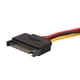 thumbnail image 2 of Cable de alimentación hembra de 8 pines SATA de 15 pines macho a Molex de 4 pines para PCe Riser, 2 of 6