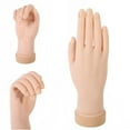 thumbnail image 2 of Flexible Soft Plastic Flectional Mannequin Model Hand Nail Art Practice, 2 of 9