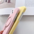 thumbnail image 3 of Simple Candy Colour Silicone Case with Same Colour Stand, Magnetic Case, Soft Feeling, Ladies' Favourite, for iPhone 15 14 13 12 Pro Max Case (Light Green,iPhone 13 Pro Max), 3 of 8