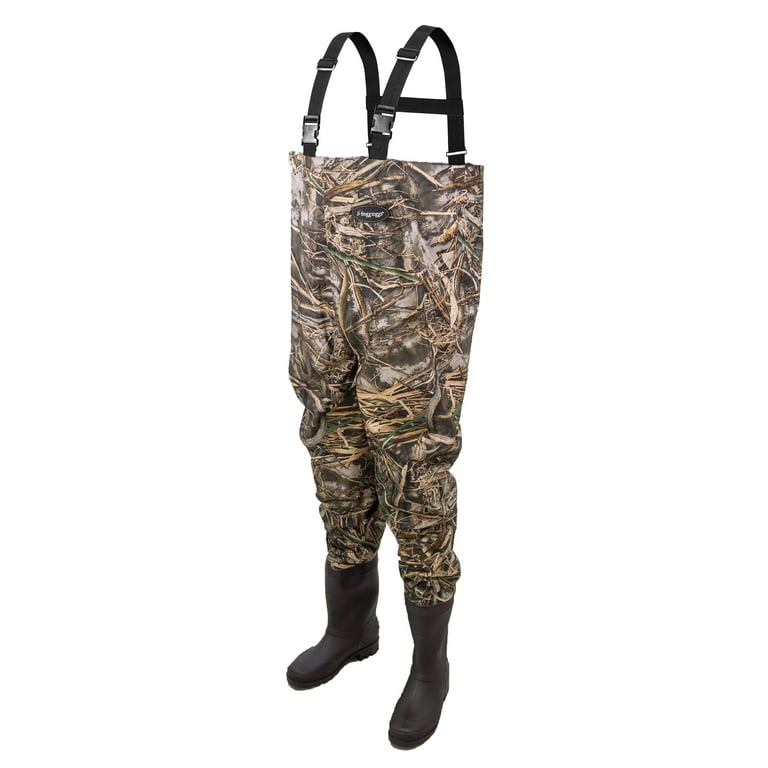 Frogg Toggs Men's Rana PVC Lug Chest Wader | Brown | Size 12