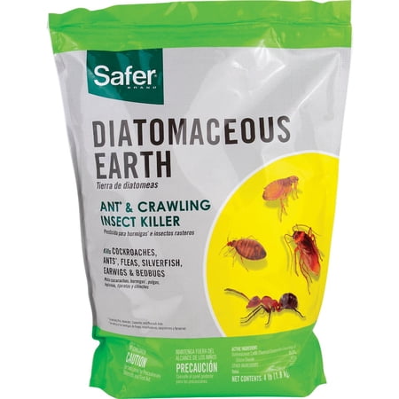 Safer-Safer 4 Lb. Ready To Use Powder Diatomaceous Earth Crawling Insect Killer