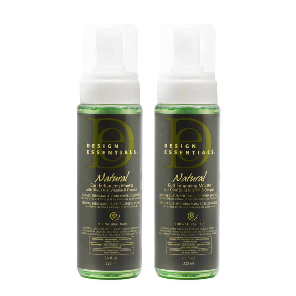 Design Essentials Natural Curl Enhancing Mousse 7 5oz Pack Of 2