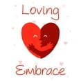 thumbnail image 2 of Prime, Marcus 19x24 Black Ornate Wood Framed with Double Matting Museum Art Print Titled - Loving Embrace 1, 2 of 4