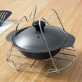 thumbnail image 6 of Accessories for Instant Pot,Pressure Cooker Accessories with with Steamer Basket,Removable Divider,Egg Steamer Rack,Steamer Rack Trivet with Handle,Cooker Trivet,Dish Clip, 6 of 8
