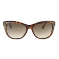 thumbnail image 2 of Roberto Cavalli RC991S 52G TSZE Dark Havana Square Sunglasses for Womens, 2 of 5