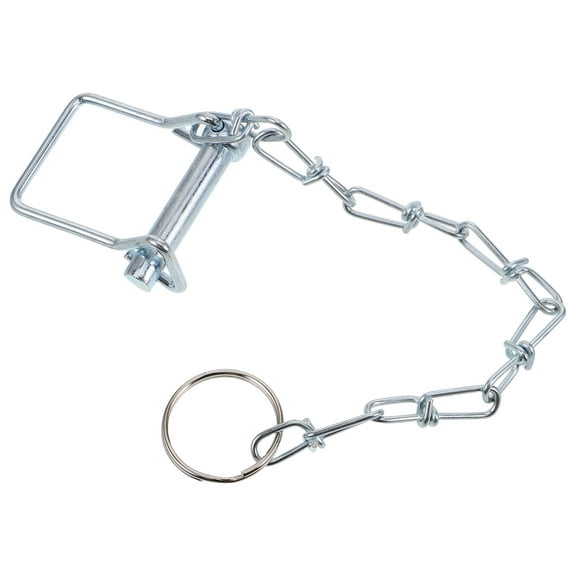 FONDOTIN Trailer Parts Safety Pin Silver 1Set 2.0In