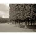 thumbnail image 3 of Blaustein, Alan 14x12 Black Modern Framed Museum Art Print Titled - Banc de Jardin - 53, 3 of 5