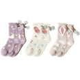 thumbnail image 3 of CHUNTIAN Sox Womens Fuzzy Socks Girls Cute Slipper Socks Funny Fluffy Winter Warm Socks Soft Cozy Plush Indoor Sleep Socks, 3 of 8