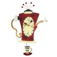 thumbnail image 1 of Allen Designs Steamin Thé Théière Pendule Horloge Murale, 1 of 5