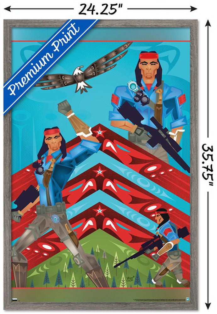 G.I. Joe - Spirit Wall Poster, 22.375" x 34", Framed