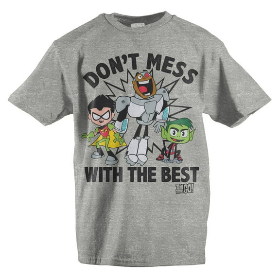 Youth Boys Teen Titans Go TShirt Superhero Clothing-Medium