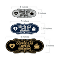 thumbnail image 2 of Designer Coffee Bar Love is Brewing Sign (Black) - Large, 2 of 4