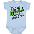 thumbnail image 3 of Inktastic Going Golfing with My Mom and Dad Kids Golf Boys or Girls Baby Bodysuit, 3 of 5