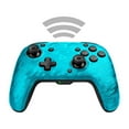 thumbnail image 2 of PDP Faceoff™ Wireless Deluxe Controller: Neon Blue Camo Nintendo Switch, 2 of 9