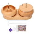 thumbnail image 2 of Bead Spinnerfor Jewelry Making,Bead Spinner Bowl Polished Bead Spinner Holder Bead Threader Leading Edge Technology, 2 of 9