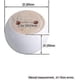 thumbnail image 5 of 4pcs White Wooden Round Furniture Bun Feet 2" Tall Replacement Solid Wood, 5 of 5