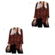 thumbnail image 2 of Jumpingount Blusa de camisa a cuadros a rayas para mujer, ropa de compras, regalos de cumpleaños Type4 NO4, 2 of 6