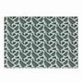thumbnail image 1 of Fern Cutting Board, Monochrome Tropical Bunch of Leaves Pattern Summer Season Illustration Hawaiian, Decorative Tempered Glass Cutting and Serving Board, in 3 Sizes, by Ambesonne, 1 of 2