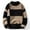 Red, variant on TMOYZQ Men's Oversize Sweaters Fashion Crewneck Long Sleeve Pullover Sweater Fall Winter Color Blocking Thermal Knit Sweaters
