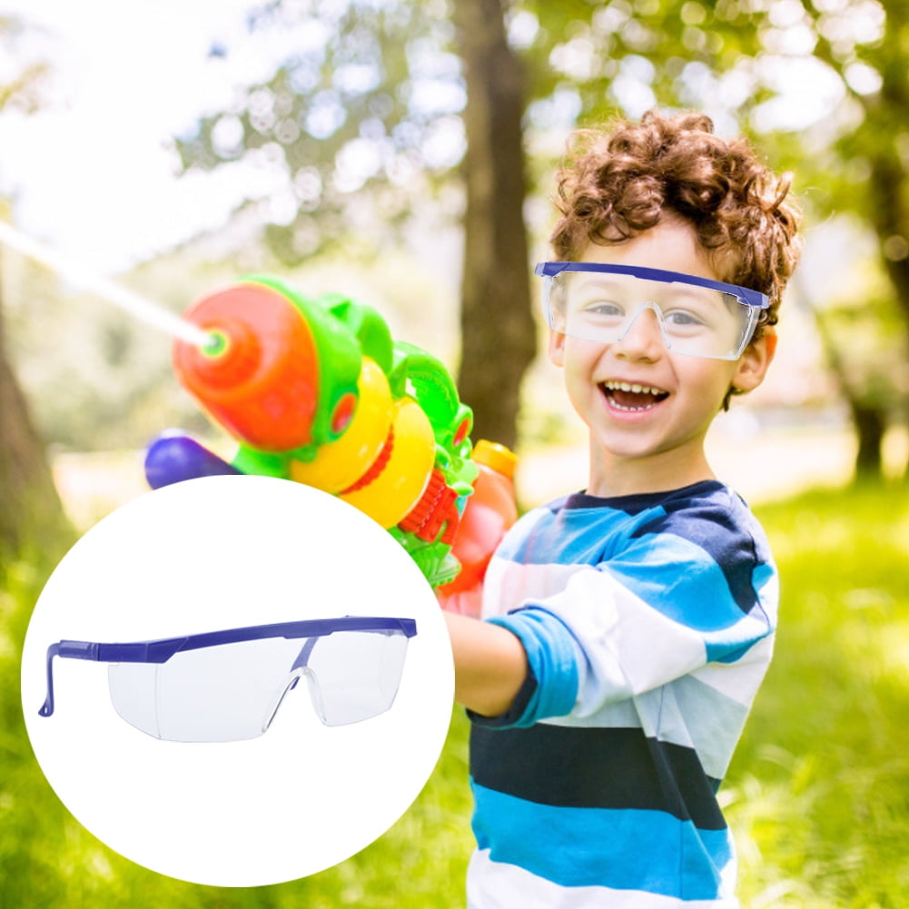 Safety Glasses Kids Game Party Clear Lens Protective Goggle for Children Toy❤GF 