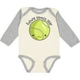 thumbnail image 3 of Inktastic Future Tennis Star- Cute Tennis Ball Boys or Girls Long Sleeve Baby Bodysuit, 3 of 5