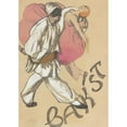 thumbnail image 2 of Léon Bakst 18x24 Black Ornate Framed Double Matted Museum Art Print Titled: Baking (1927), 2 of 5