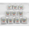 thumbnail image 5 of Darling Souvenir White Tis The Season Christmas Party Supplies Favor Bags&nbsp;Jewelry&nbsp;Pouches 15 Pieces, 5 of 5