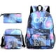 thumbnail image 1 of Fashion Cr7 3pcs Sets Backpack Mochila New Students Capacity School Bags Bookbag Travel Bag, 1 of 4