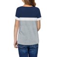 thumbnail image 2 of Sherrylily Girls Casual Short Sleeve T Shirts Kids Loose Cute Tops Color Block Tee Size 4-15, 2 of 4